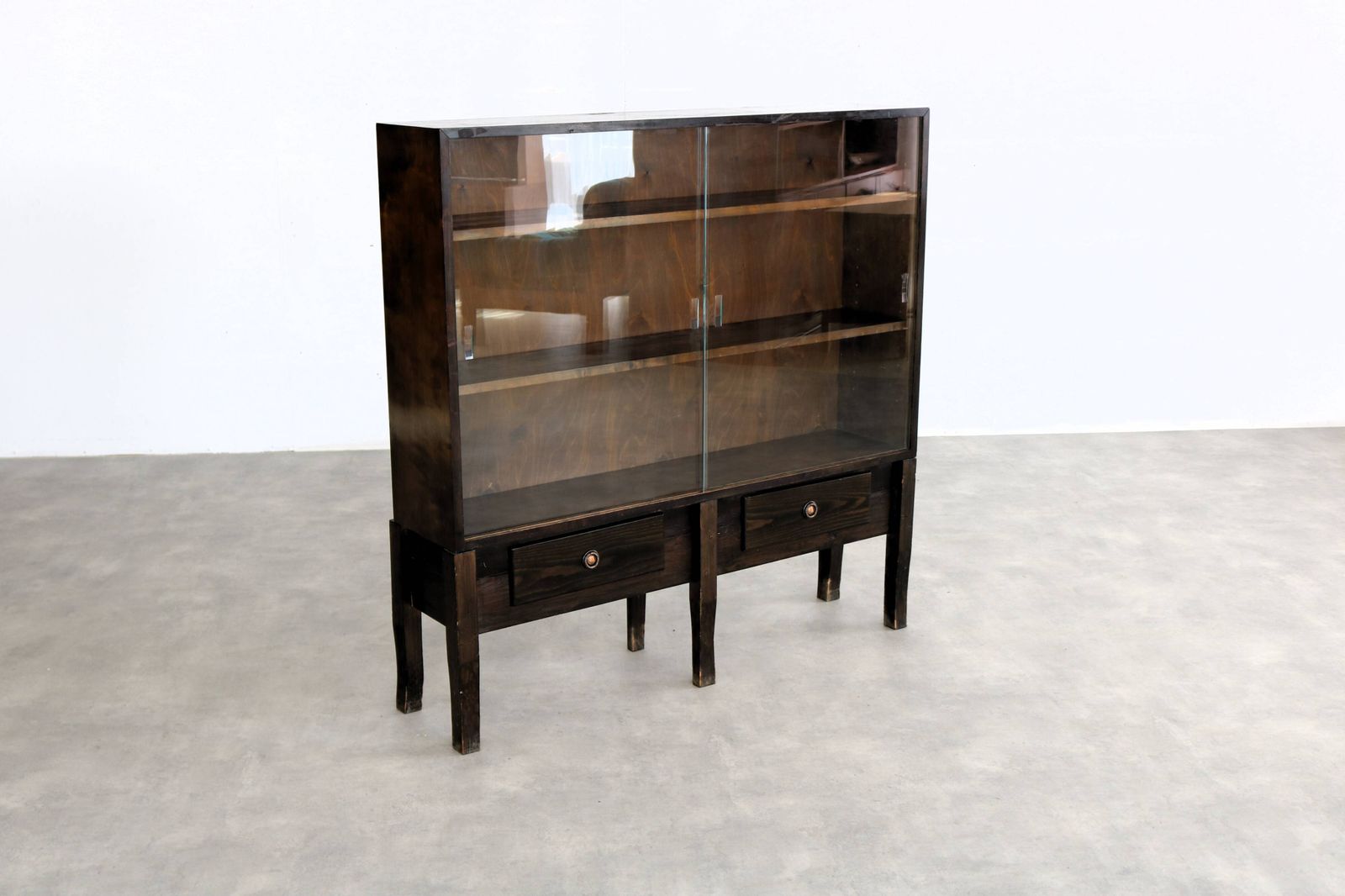 Vintage Vitrinekast | Dressoir | Ca. Jaren 1950 | Zweeds photo furniture