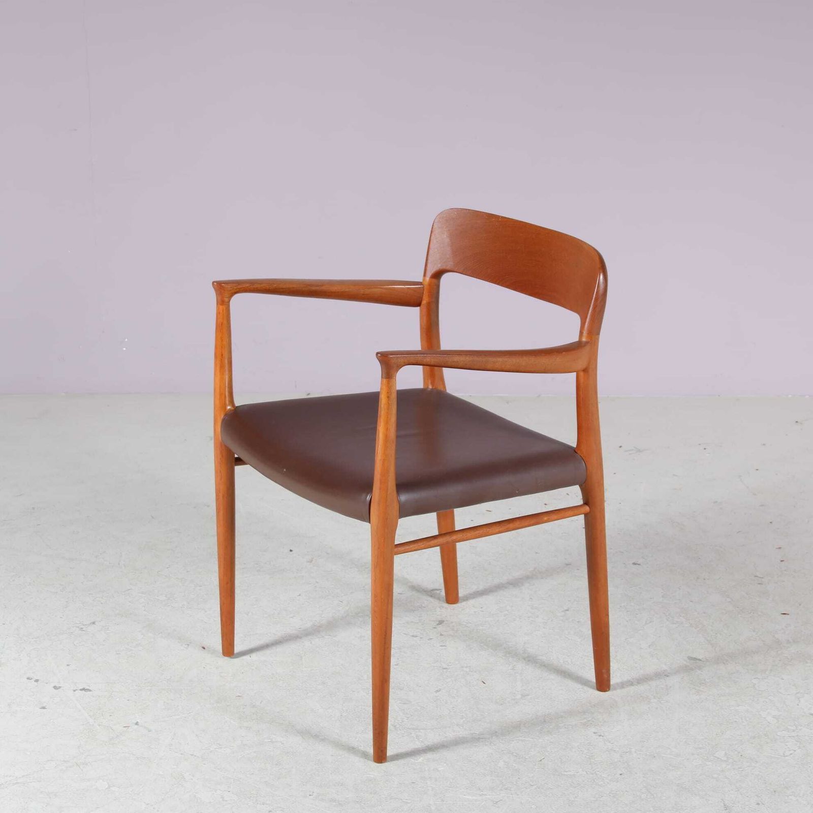 photo for sale Model 56 Dining Chairs By Niels Otto Moller For Moller, Denmark