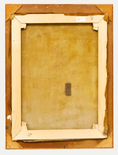 Anton Gold (1914 1970) Mid 20th Century Oil, The Schoolboy photo for sale