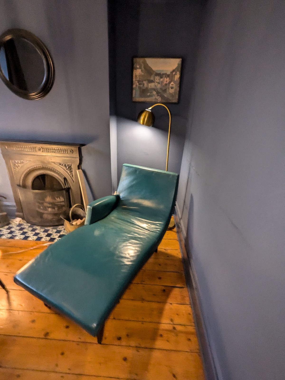 Vintage Italian Moroso Lady Olga Chaise Longue / Sofa photo for sale