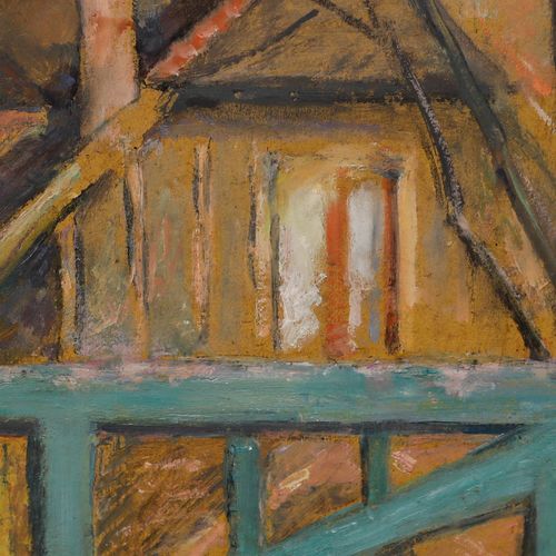 Cecile Hertz Eyrolles (1875 1974)  Oil, View From The Blue Bridge photo vinterior