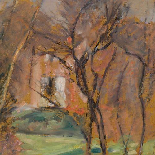 Cecile Hertz Eyrolles (1875 1974)  Oil, View From The Blue Bridge photo buy