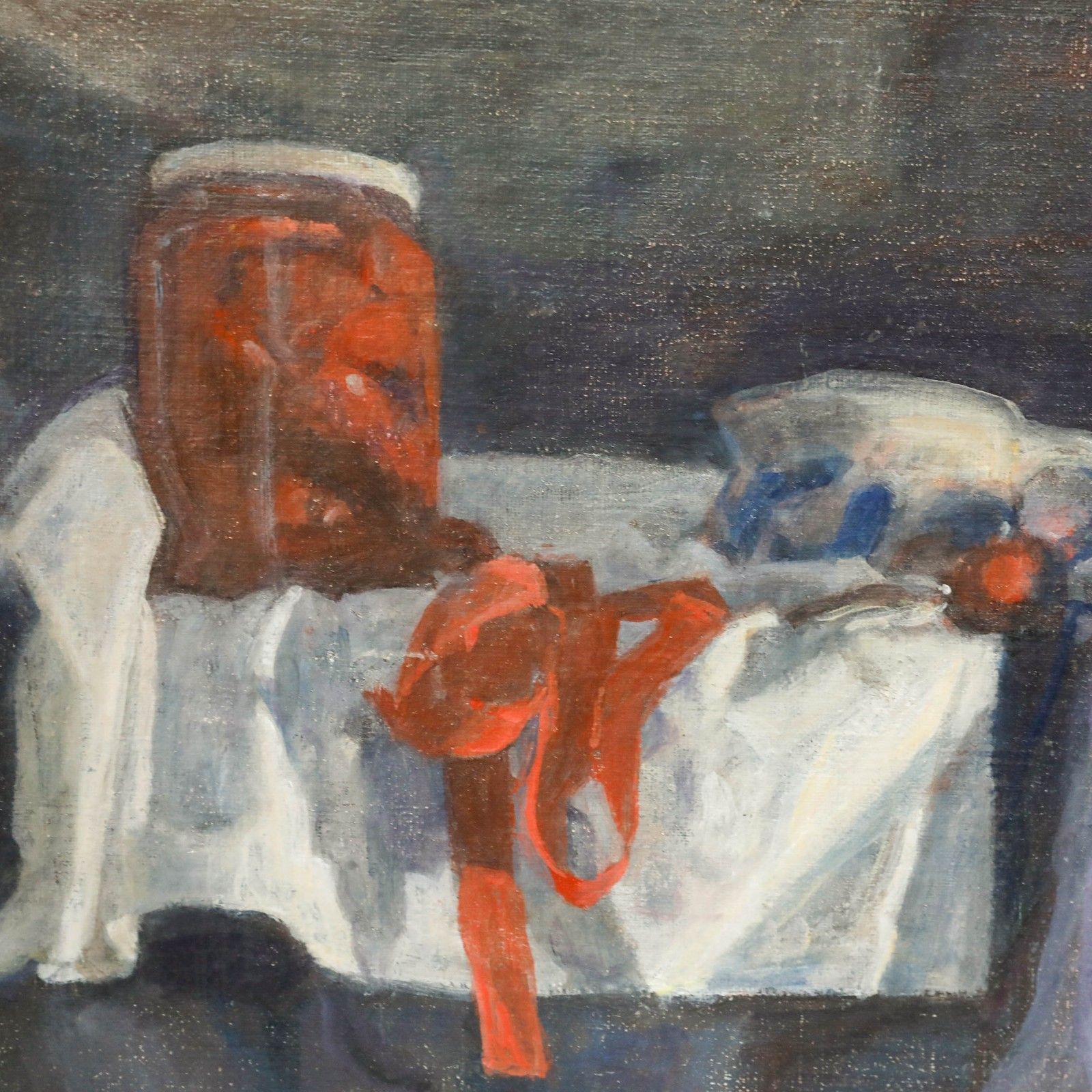 George Weissbort (1928 2013) 20th Century Oil, A Pickle Jar & Sauce Boat photo Art