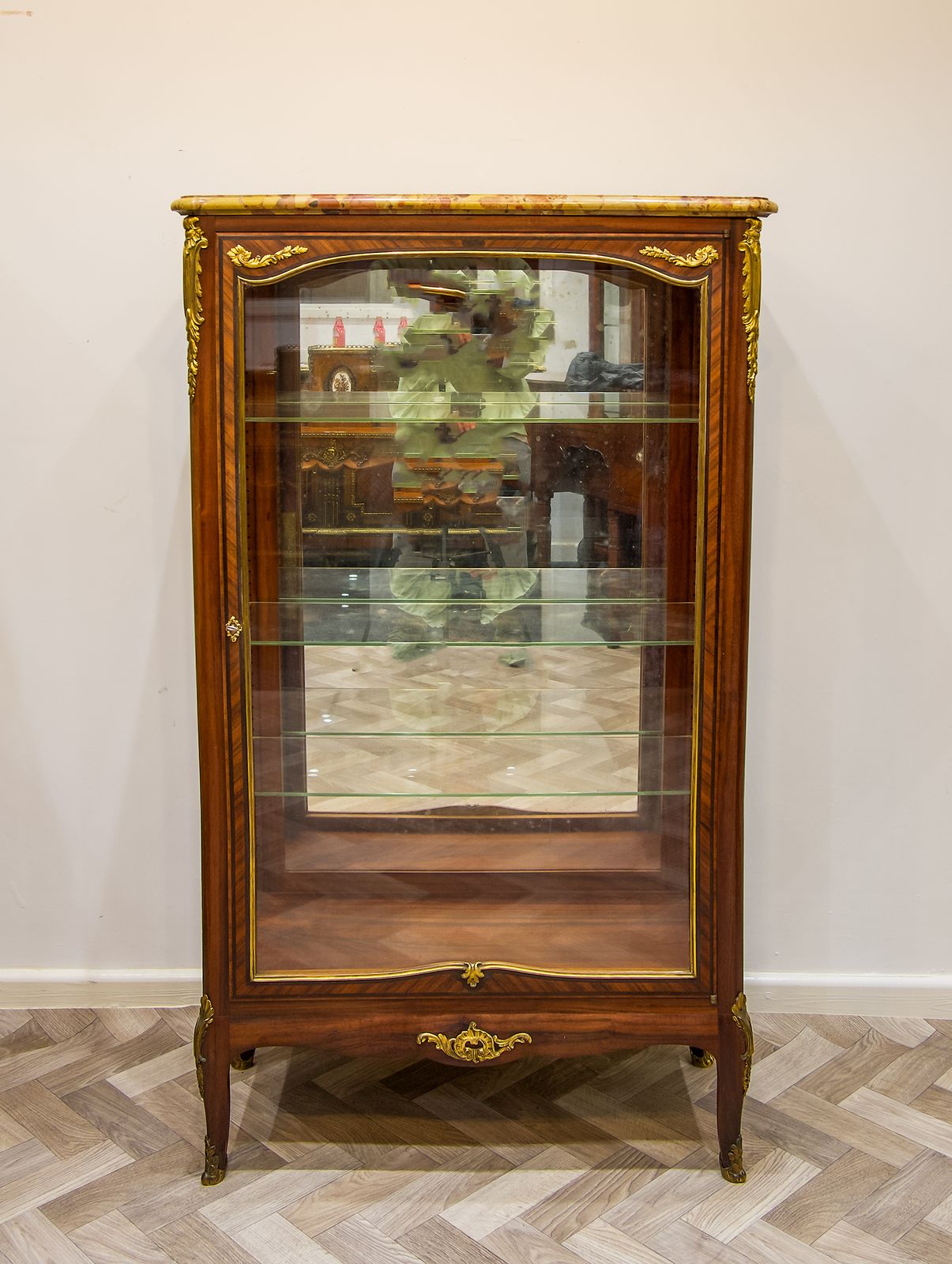 Antique French Kingwood Cabinet By G.Durand photo furniture