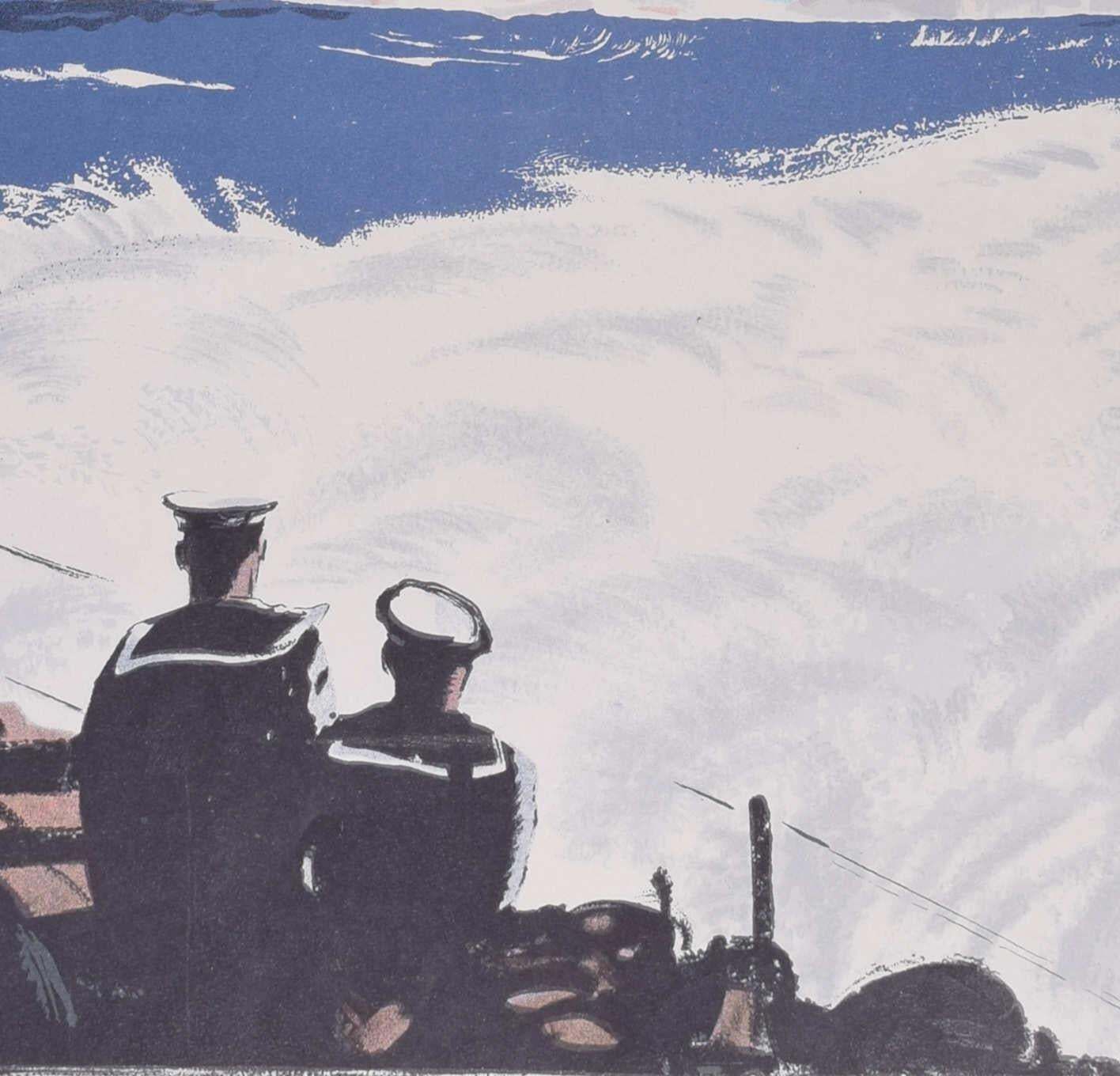 Convoy Your Country To Victory, Ww2 Propaganda Poster By Rowland Hilder photo Art