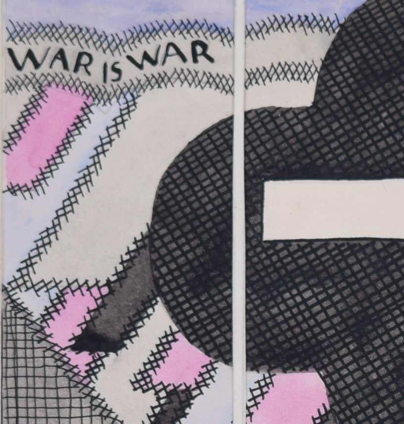 War Is War, 1930s Art Deco Book Cover Design By A. E. Halliwell photo 2045.0