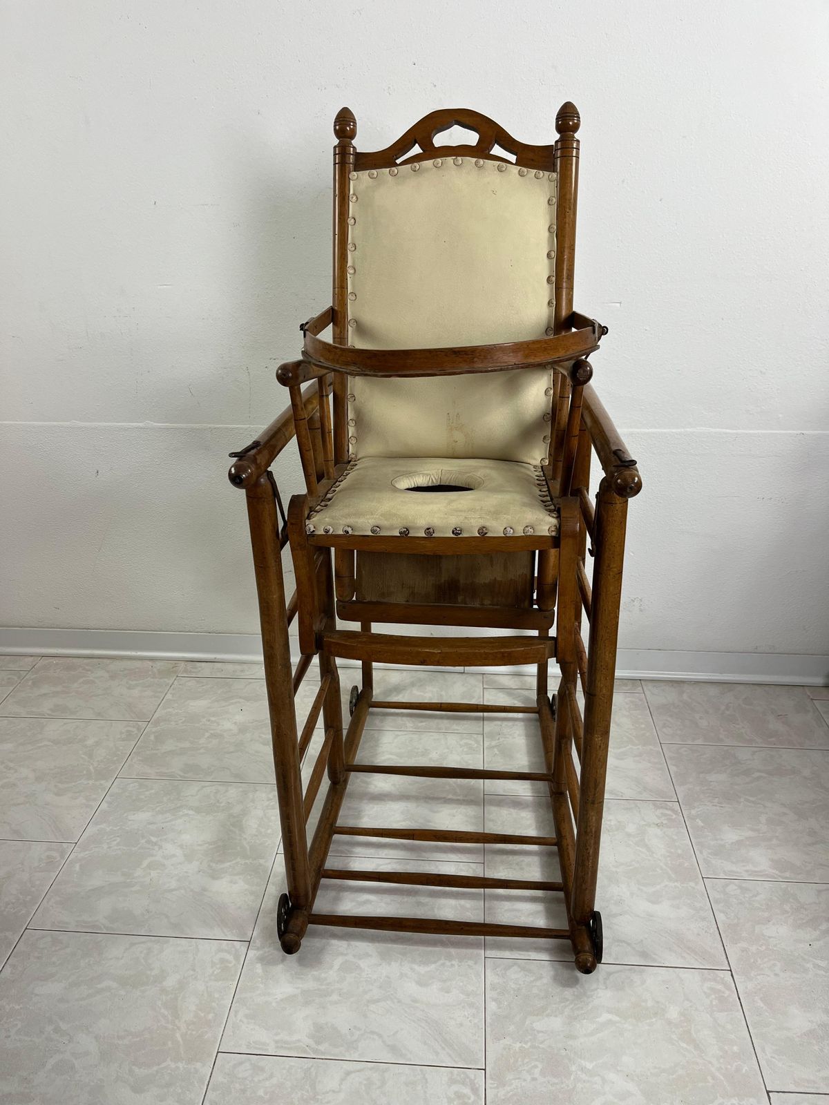 Italian Child's Chair/Rocking Mid Century 1930s photo for sale