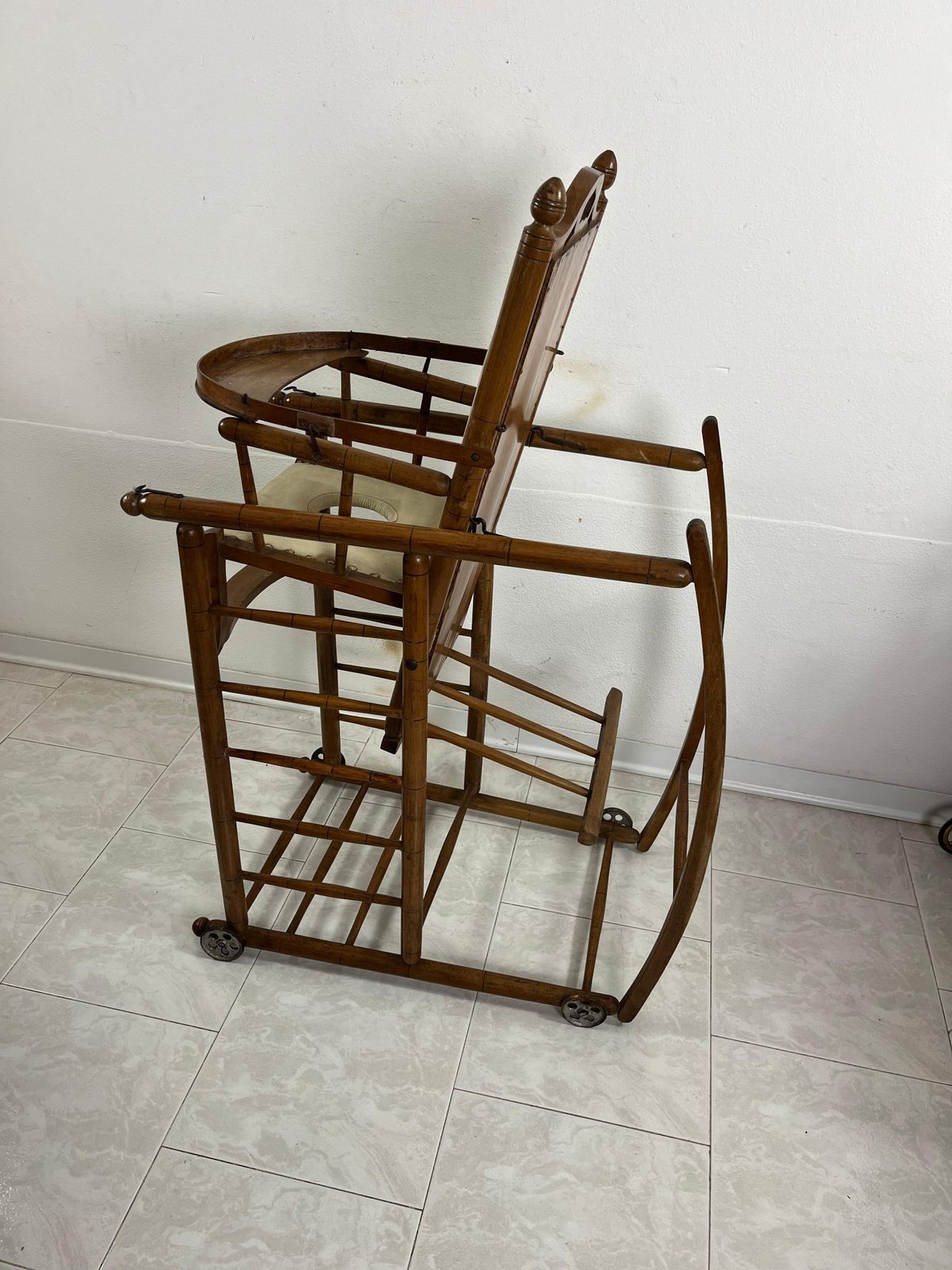 Italian Child's Chair/Rocking Mid Century 1930s photo Furniture