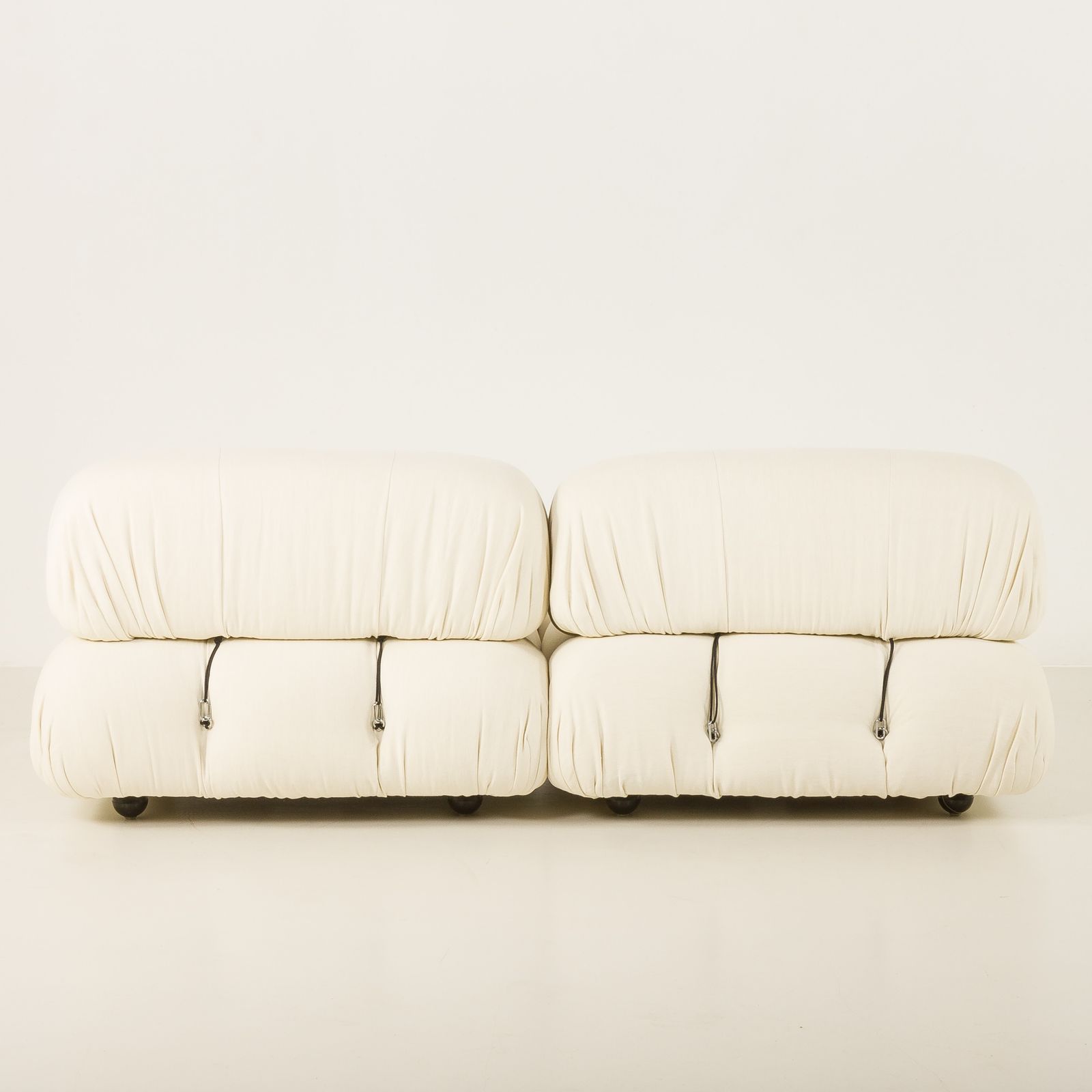 photo furniture Camaleonda Sofa By Mario Bellini Renovated In Linen Upholstery By Franco Fabri, Italian Mid Century Modern, 1970s