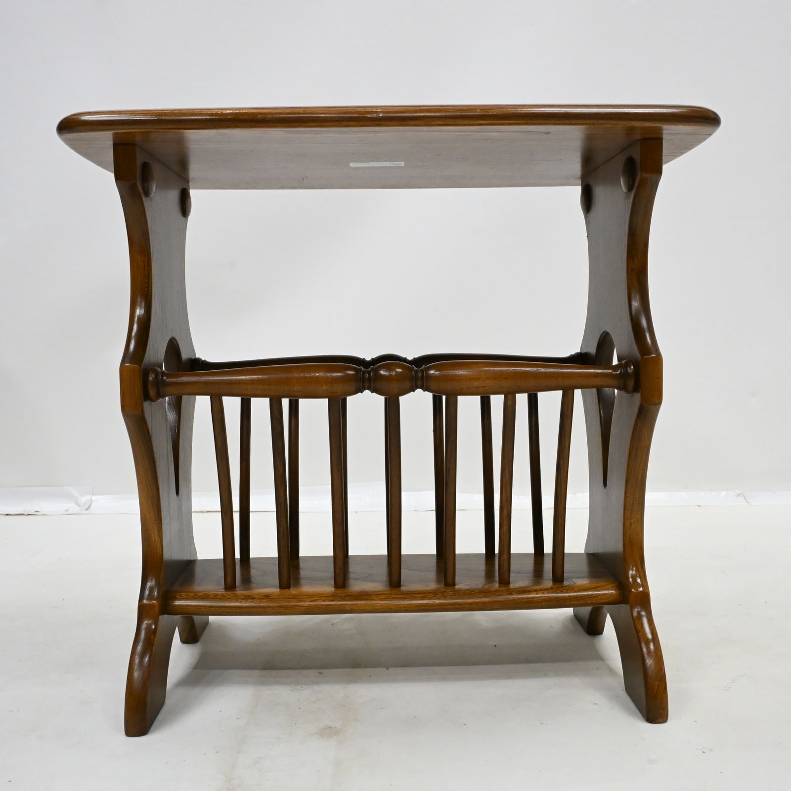 Ercol Magazine Rack With Golden Dawn Finish Free Uk Delivery* photo vintage