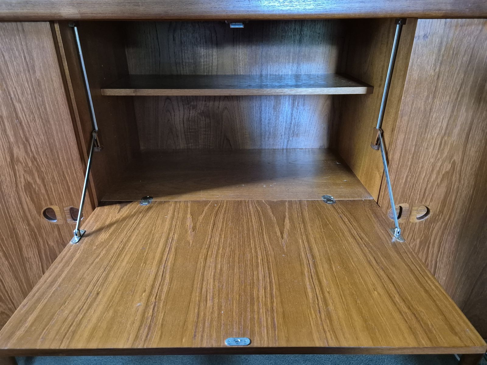 Teak Sideboard Early 1970s photo vintage
