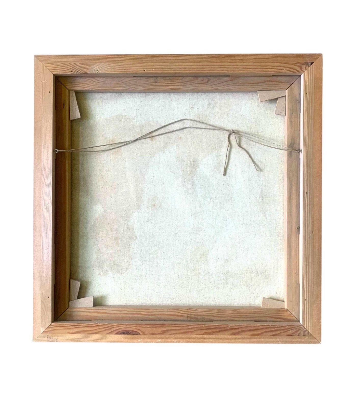 photo furniture Vintage Original Expressionist Oil On Canvas Painting By Renoved Danish Artist And Cobra Movement Member Alfred H. Lilliendahl (1909 2009)