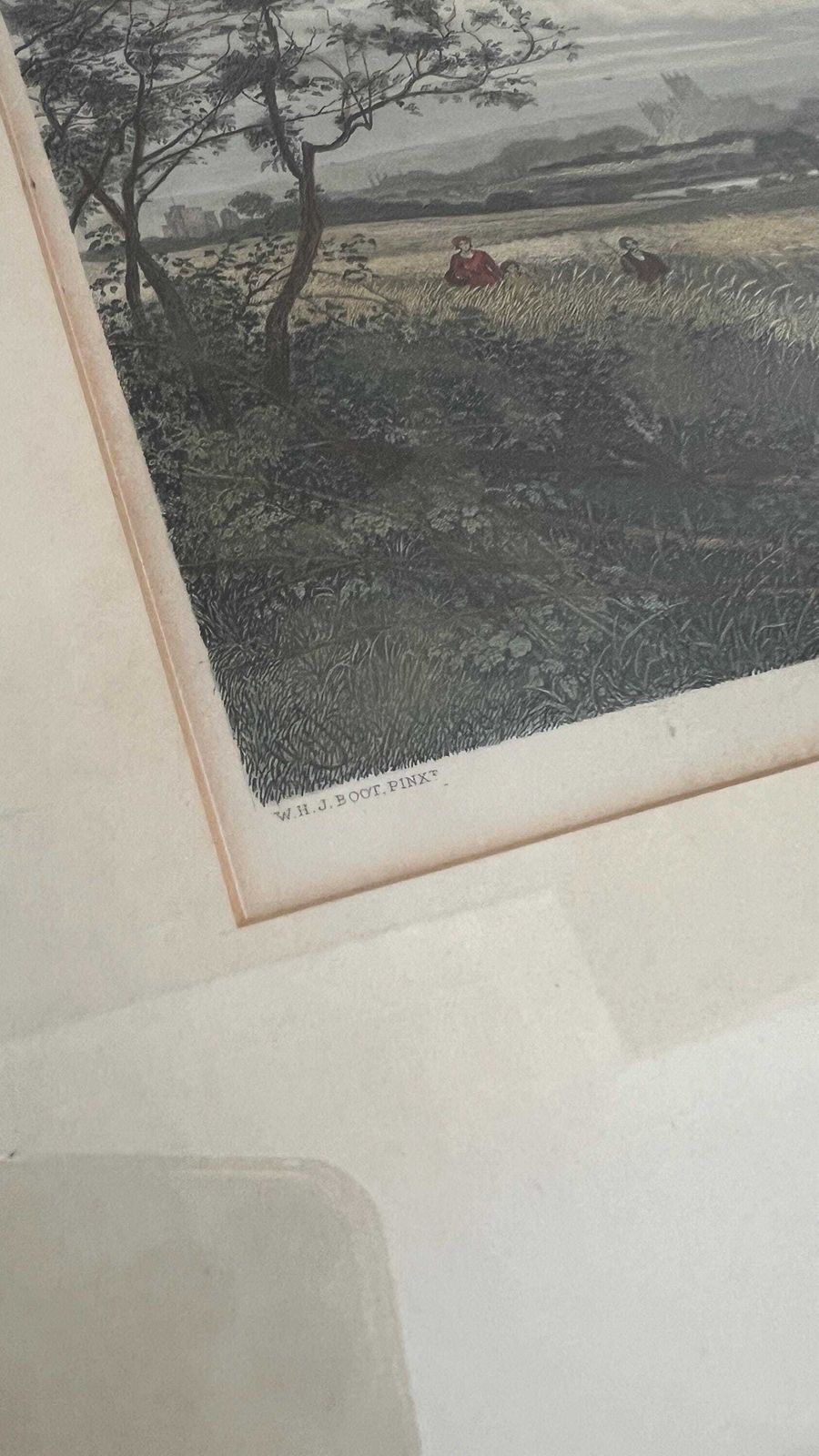 Victorian Framed Engraving Of Canterbury By W. H. J. Boot, Published By Cassell 1878–1898 photo for sale