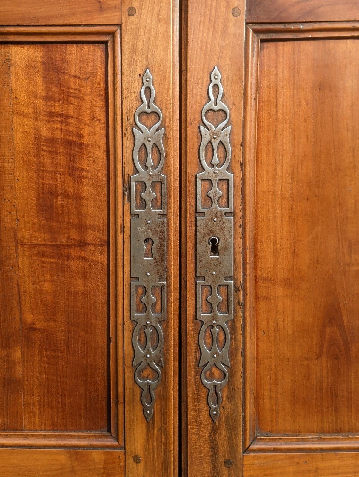 Antique French Pantry Cabinet Fruitwood Provence photo 1950.0
