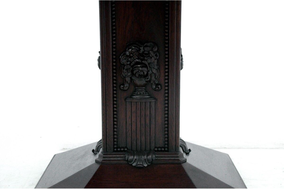 photo furniture Antique Table + Chairs Set, Western Europe, Early 20th Century.