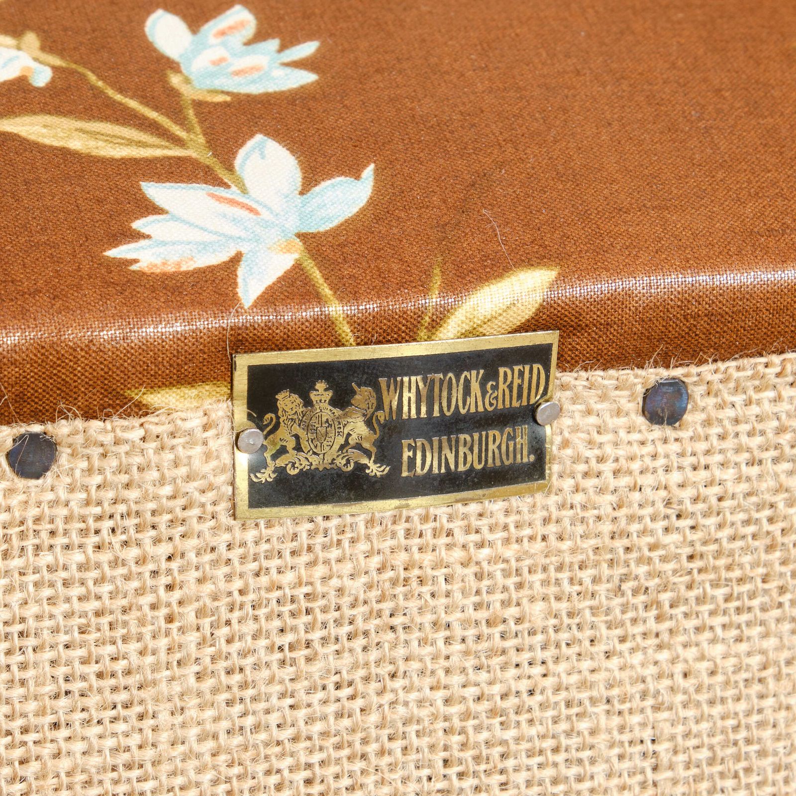 photo for sale Whytock & Reid Armchair In Vintage Sanderson Floral Chintz