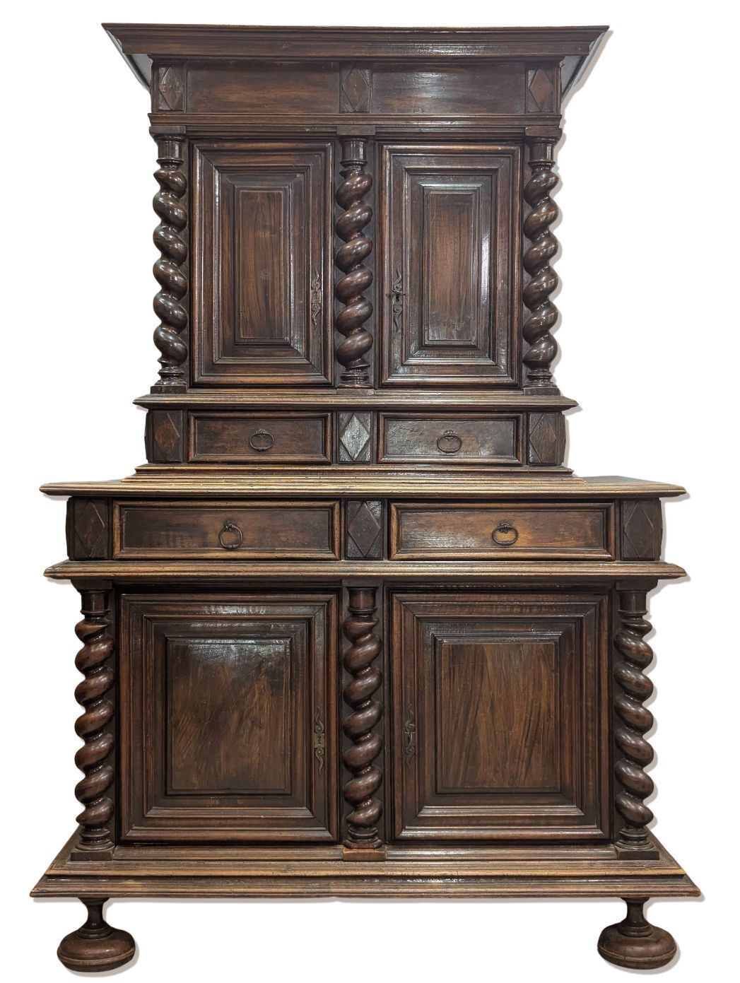 Two Narrowed Bodies In Walnut From The 18th Century photo for sale