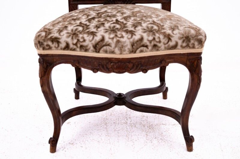 Furniture Set Of 4 Chairs, France, Circa 1910. photo