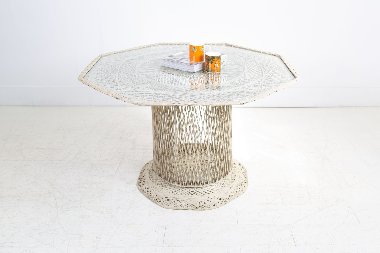 Mid Century Spun Table By Russell Woodard photo furniture