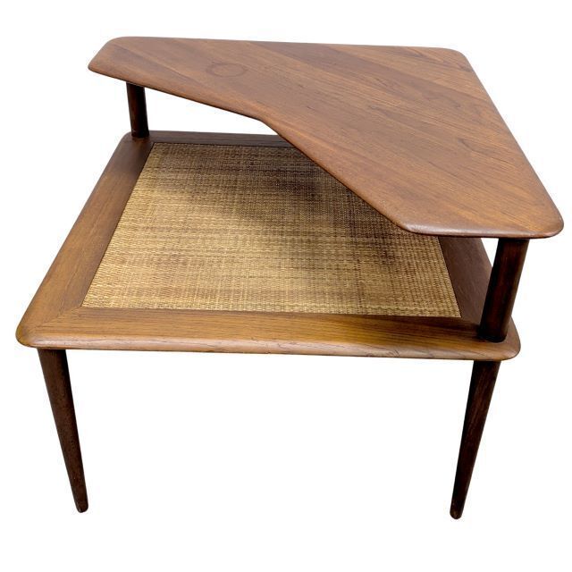 Scandinavian Design Double Tiered Coffee Table, Circa 1960