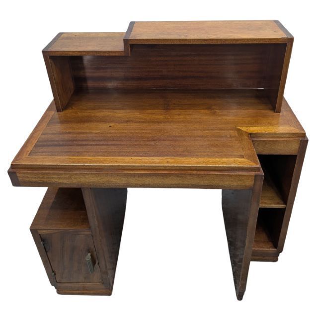 Modernist Desk In Varnished Wood, France, Circa 1930 photo furniture
