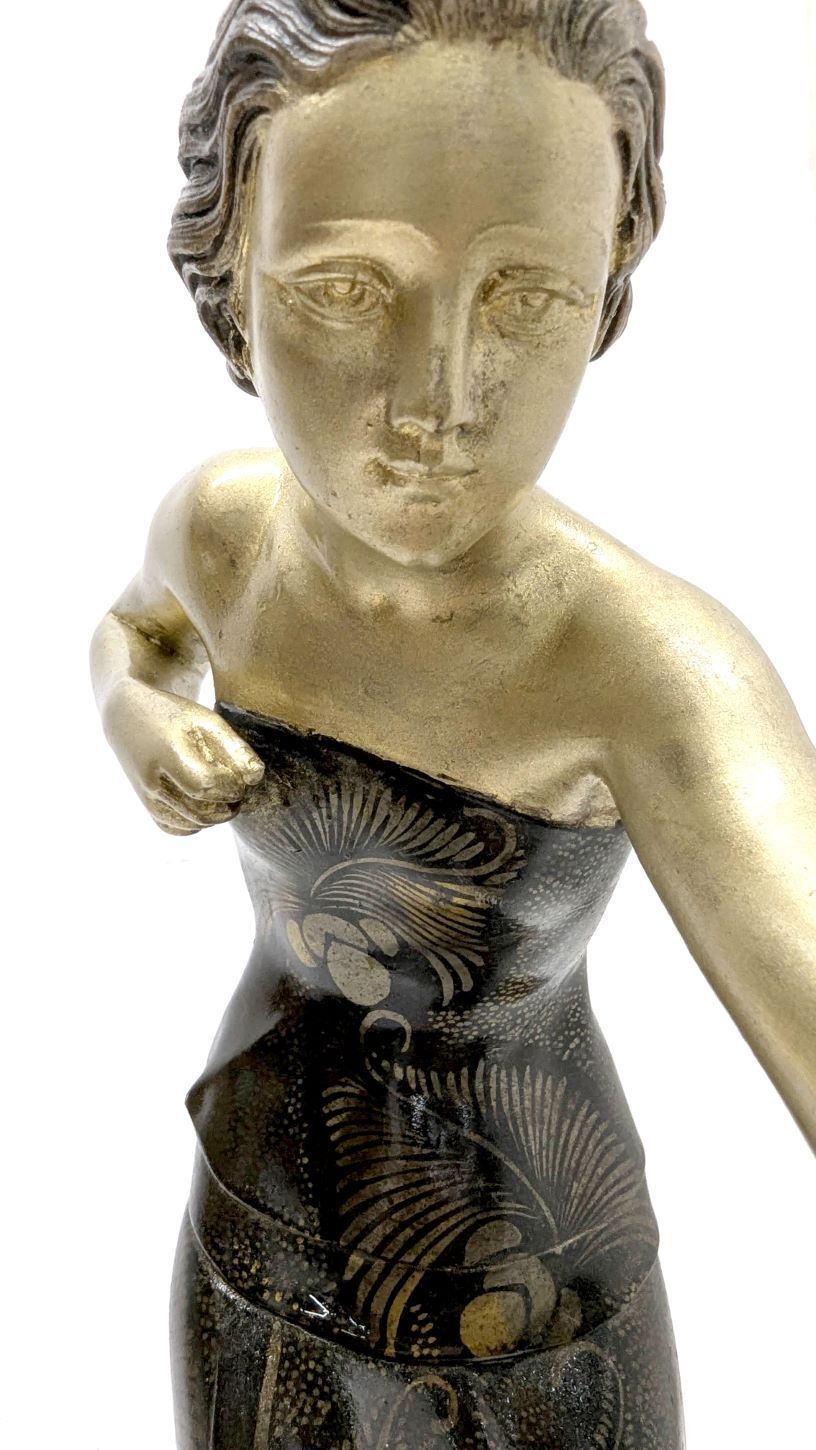 photo furniture Uriano Art Deco Sculpture – "Diana The Huntress" France, Circa 1925–1935
