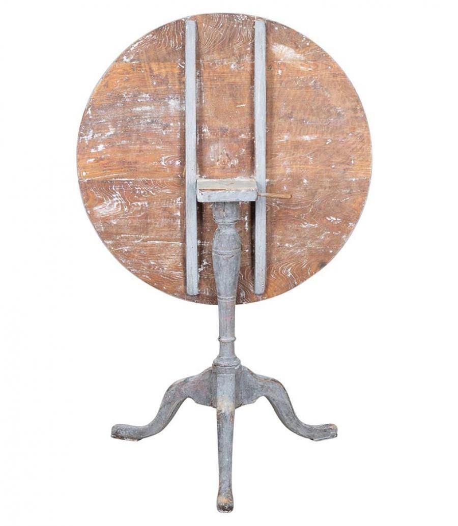18th Century Swedish Rococo Folding Table photo furniture