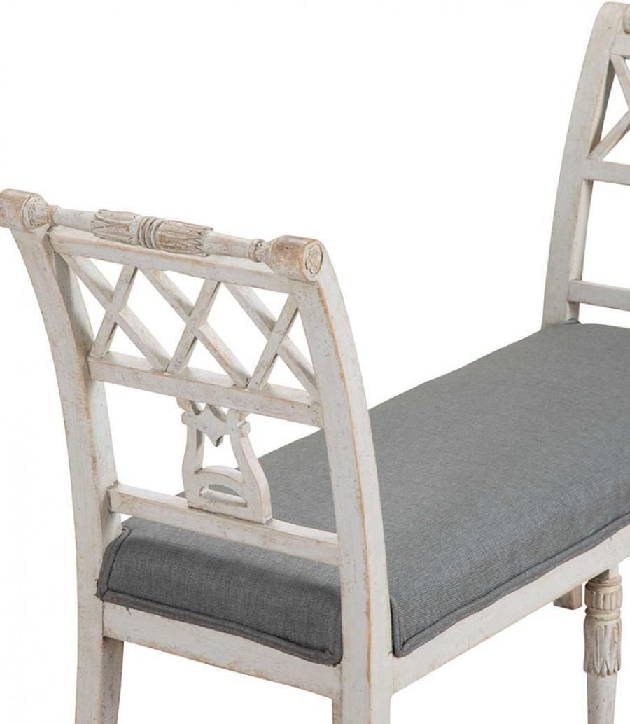 Pair Of 19th Century Swedish Stamped Window Benches photo buy
