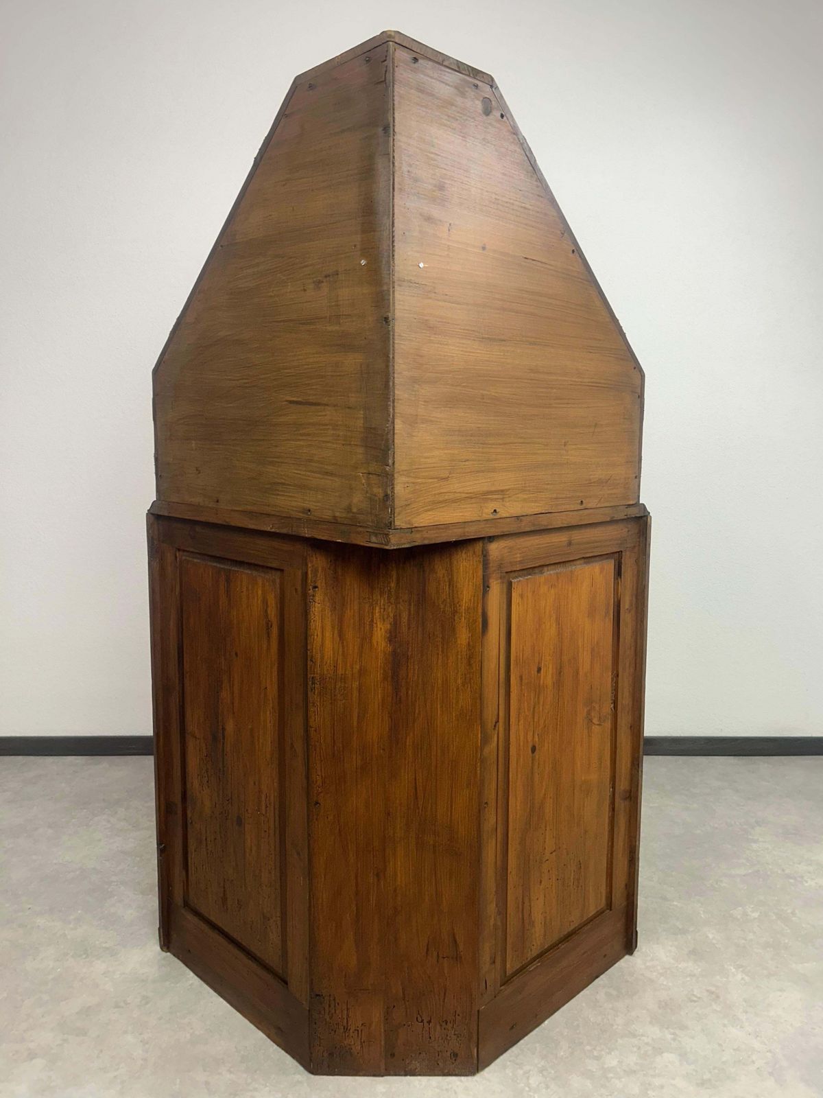 Corner Pyramid Art Nouveau Jewellery Display Case photo buy