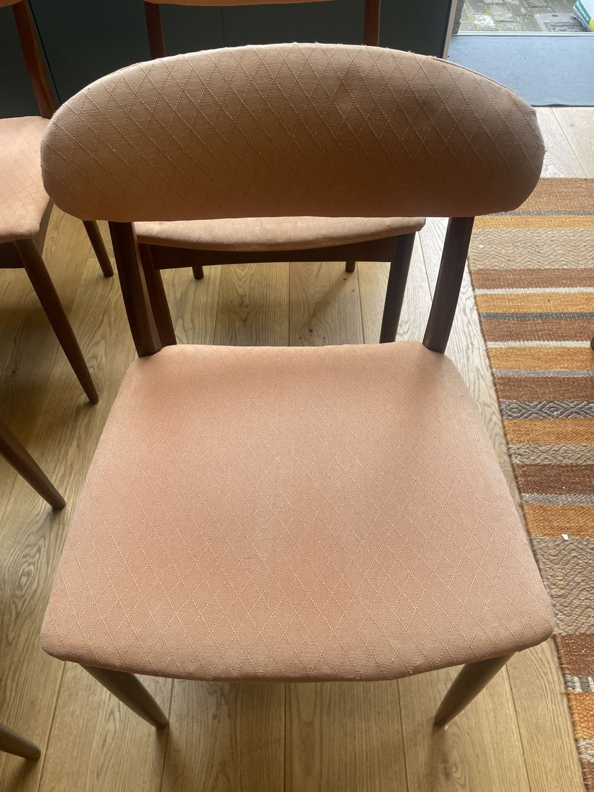 Greaves And Thomas 1950s Dining Chairs, Mid Century, Teak Wood photo furniture