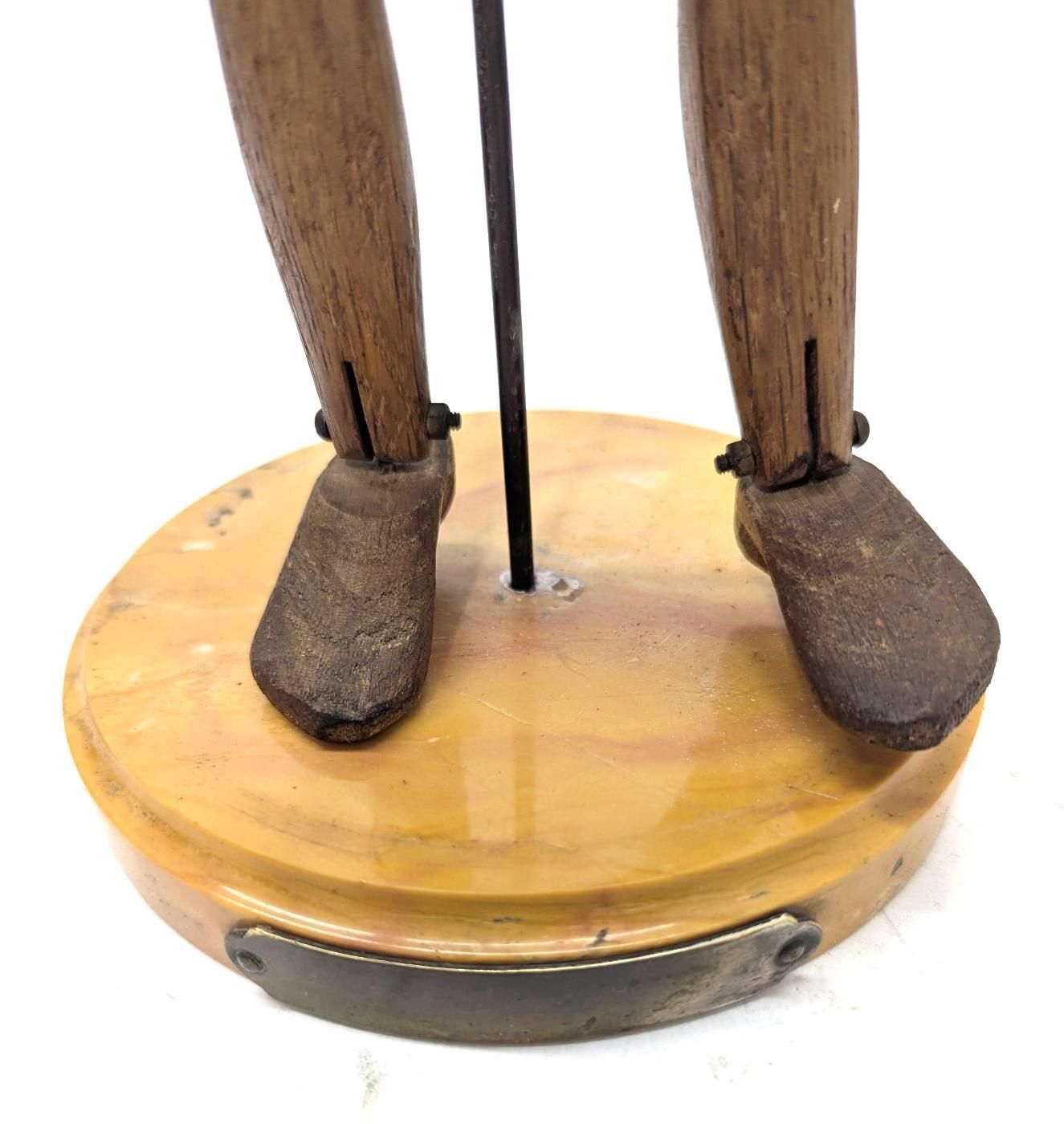 Old Articulated Painter's Model Mannequin photo vinterior