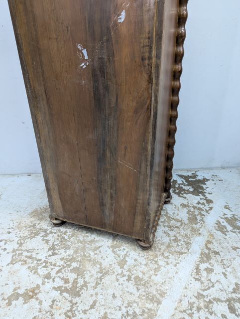 Turned Wooden Music Or Sheet Music Cabinet, Late 19th Century photo 1574.0