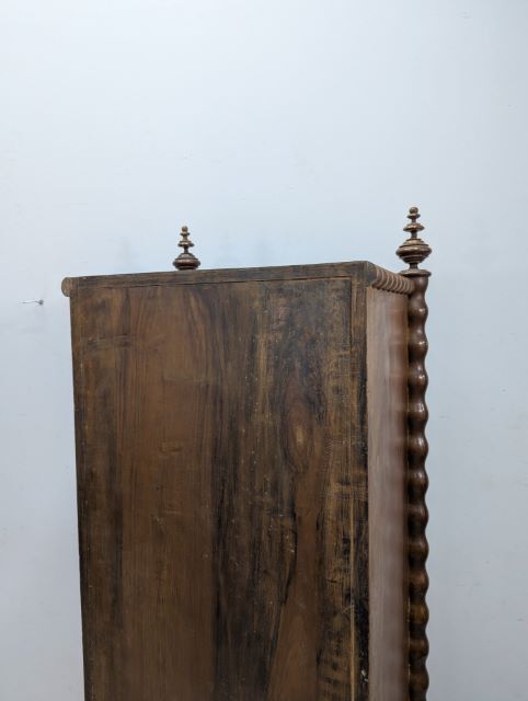 Turned Wooden Music Or Sheet Music Cabinet, Late 19th Century photo vinterior