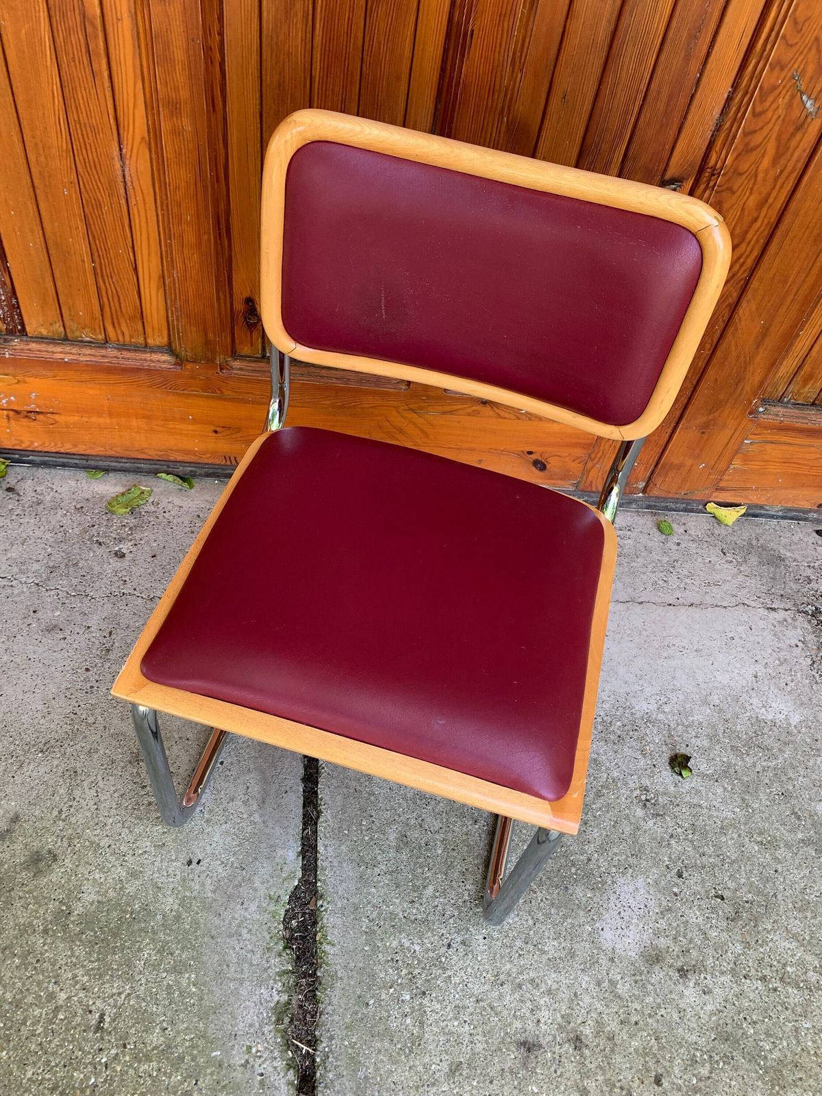 1 Of 4 Mid Century Modern Italian Marcel Breuer B32 Cesca Chair, 70s photo Furniture