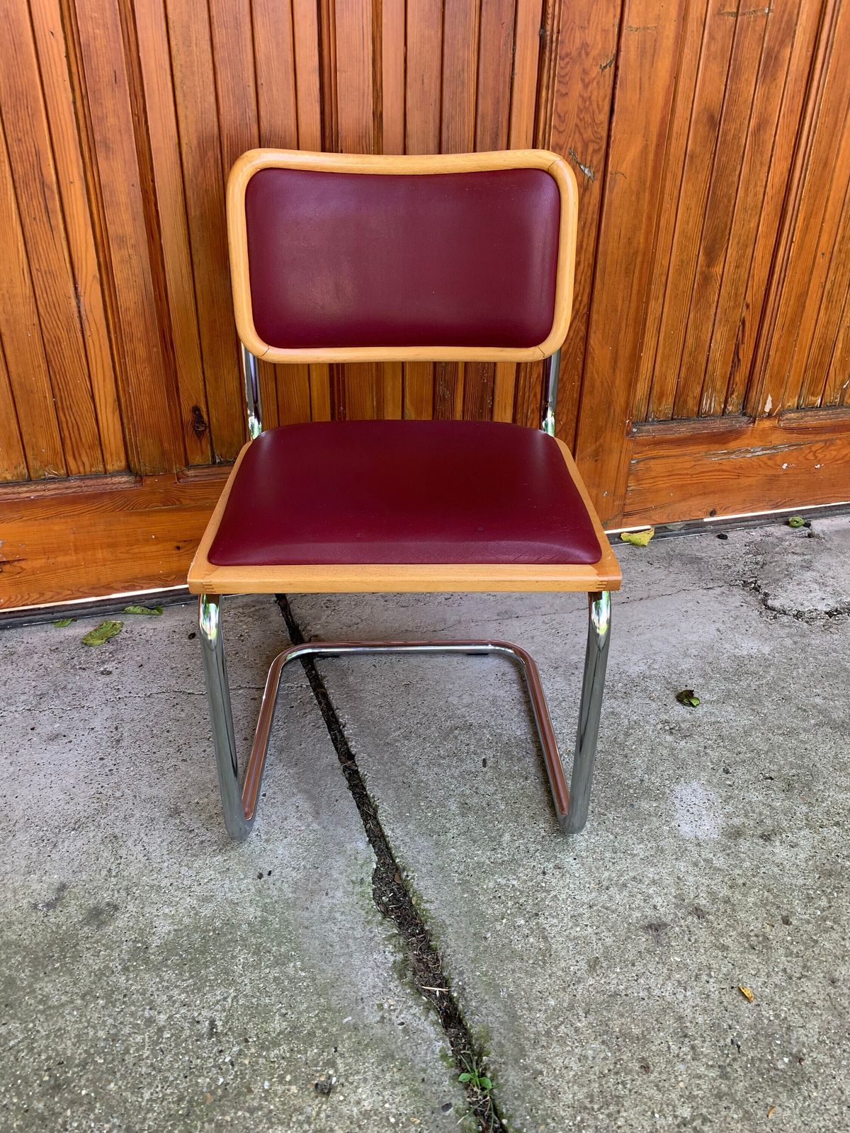 1 Of 4 Mid Century Modern Italian Marcel Breuer B32 Cesca Chair, 70s photo vinterior