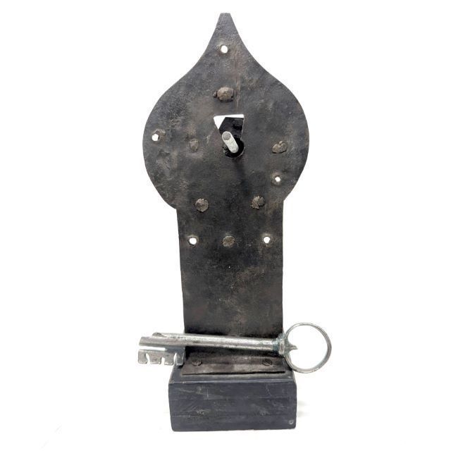Antique Wrought Iron Lock From The 17th Century