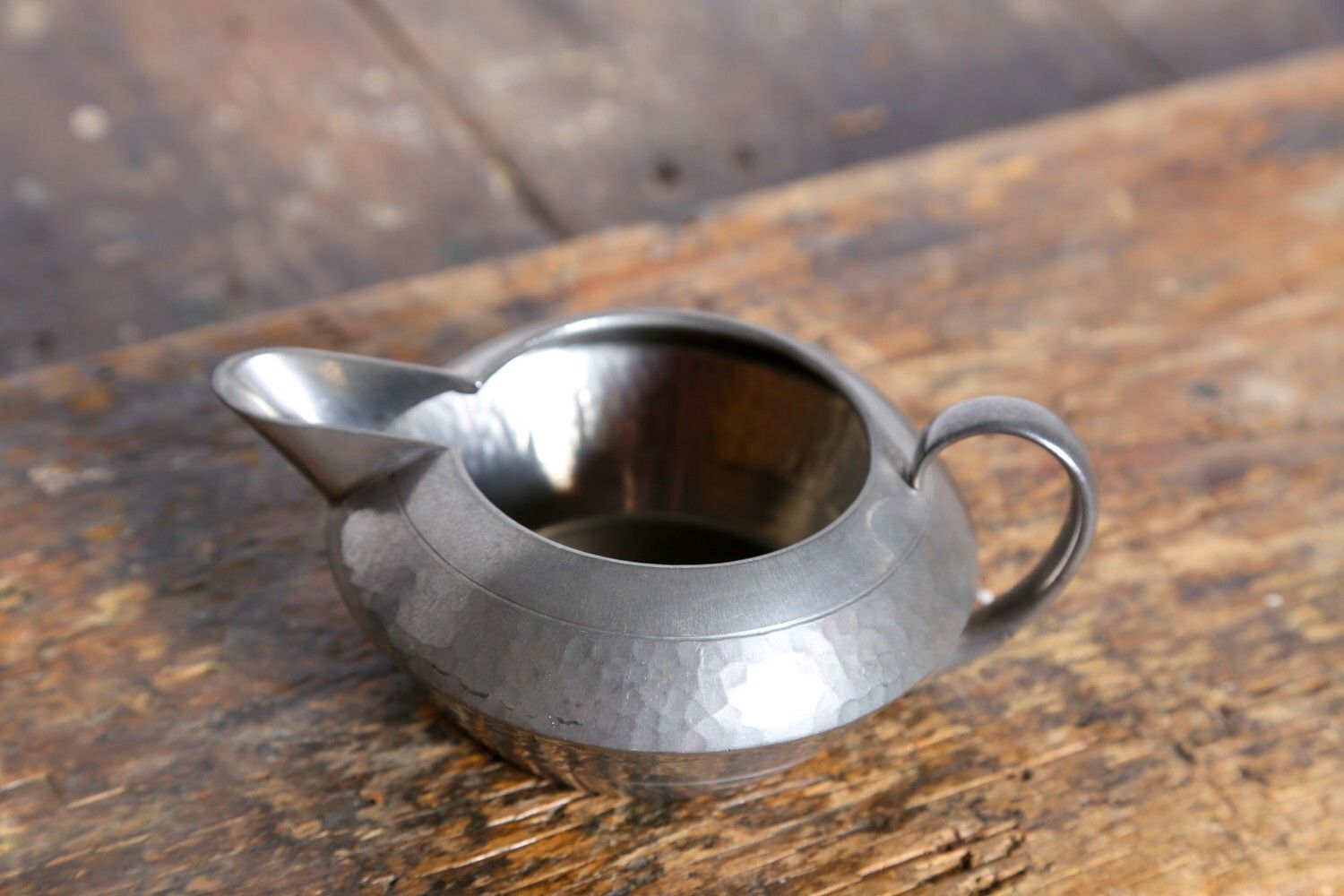 Liberty Tudric Pewter Tea Set 3 Piece Teapot, Sugar Bowl, Creamer, Arts & Crafts photo Home Decor
