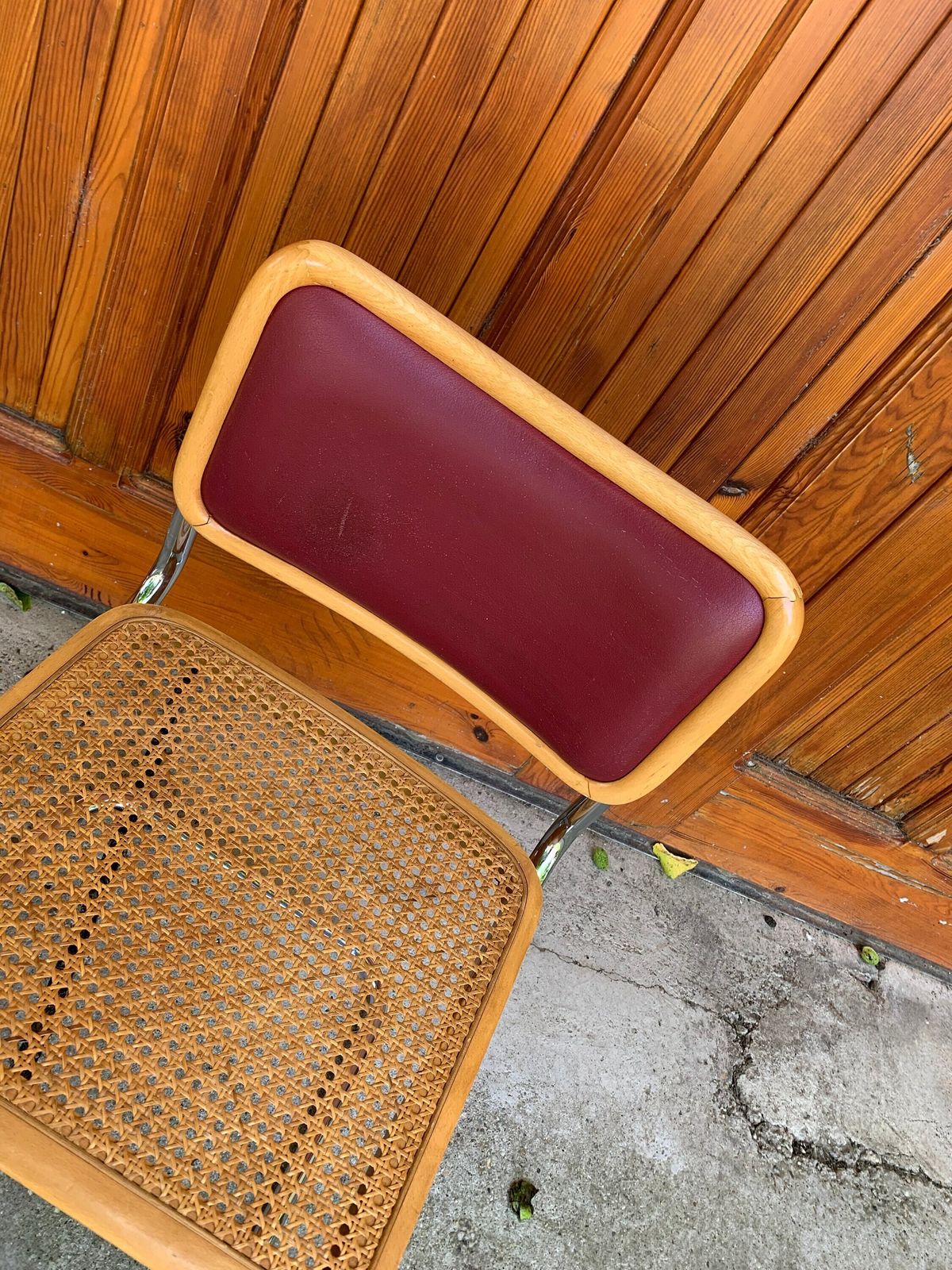 1 Of 4 Mid Century Modern Italian Marcel Breuer B32 Cesca Chair, 70s photo furniture