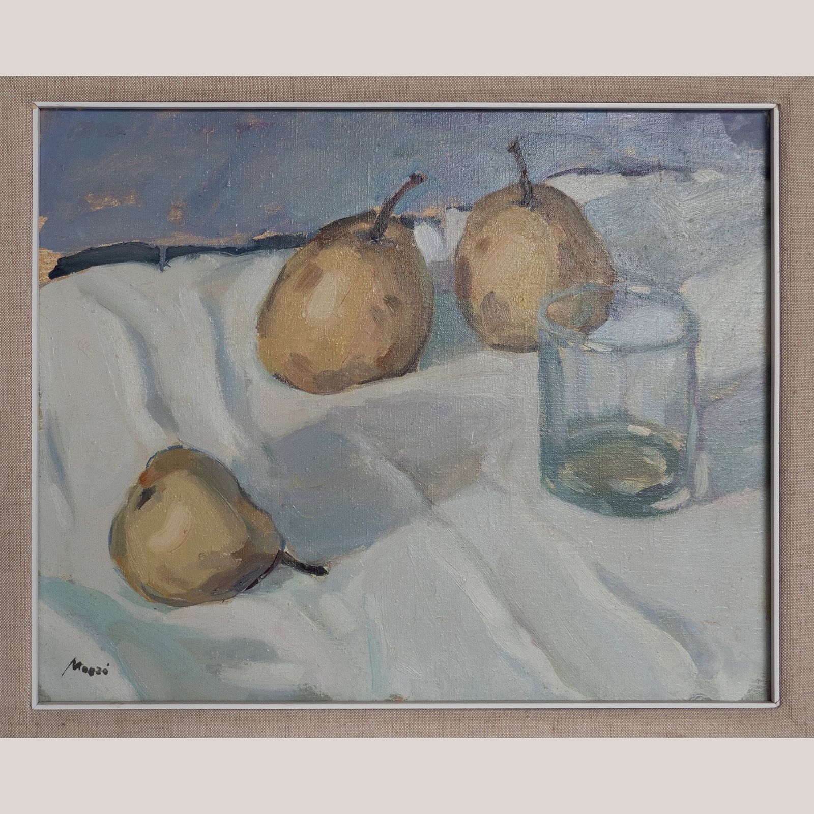Kunst Drie Spaanse Stillevenschilderijen – Olieverf Op Doek photo