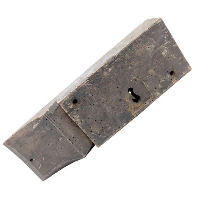 Antique Wrought Iron Lock From The Period
