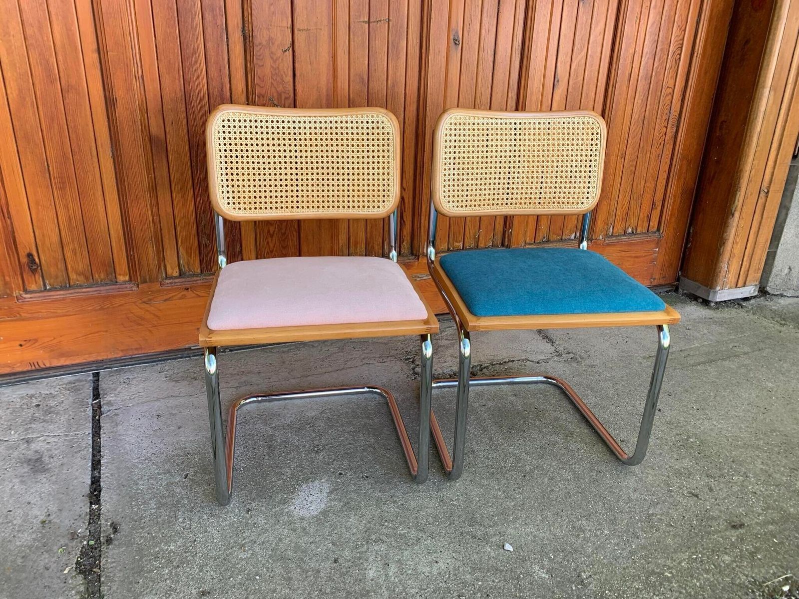 Mid Century Modern Italian Marcel Breuer B32 Cesca Chairs, 70s Set Of 2 photo furniture
