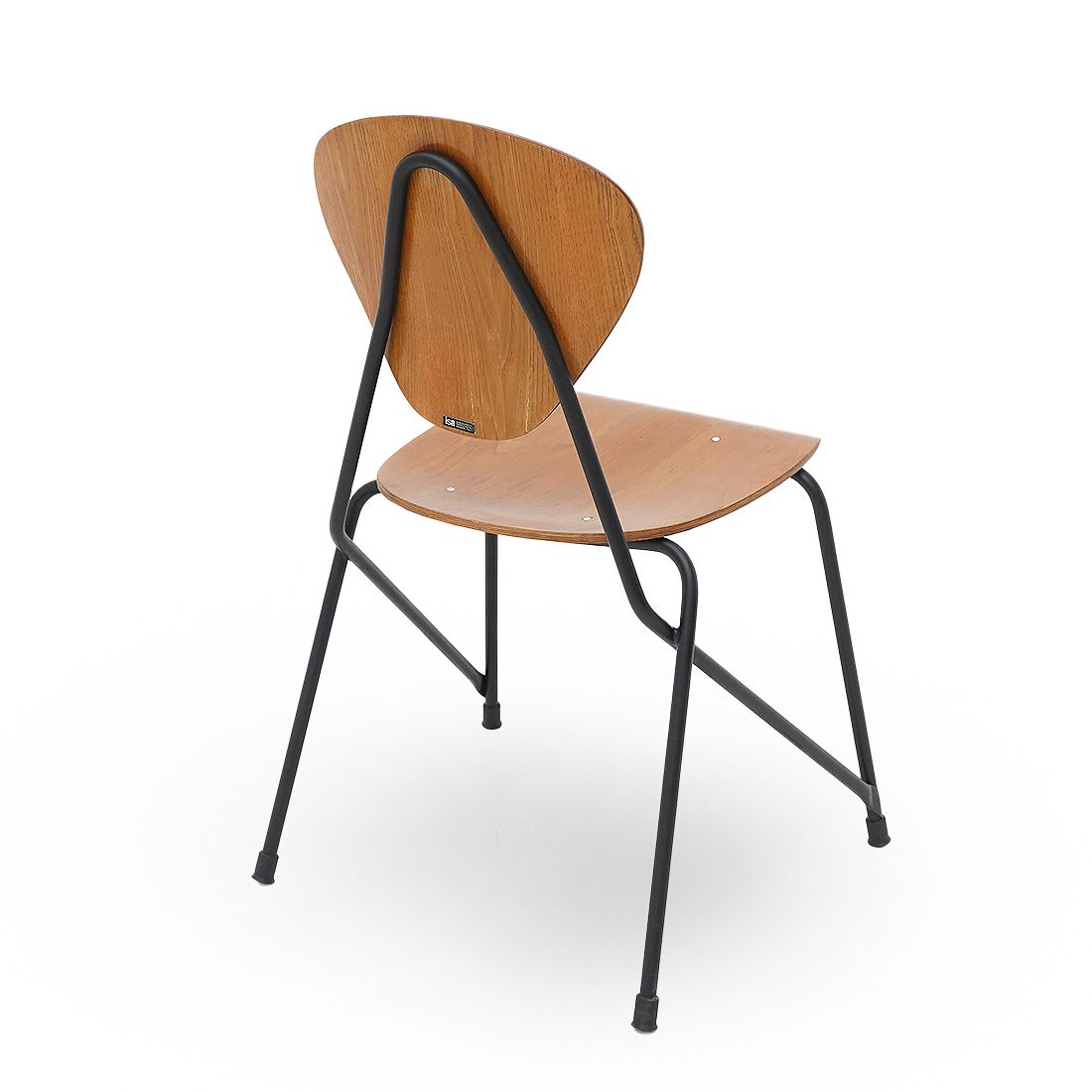 4 Chairs By Aurelio Villari For Isa Bergamo, 1950s photo 2250.0