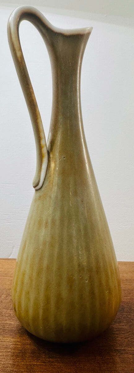 1950s Mid Century Modern Swedish Gunnar Nylund For Rörstrand Jug Vase Model Arl photo vintage