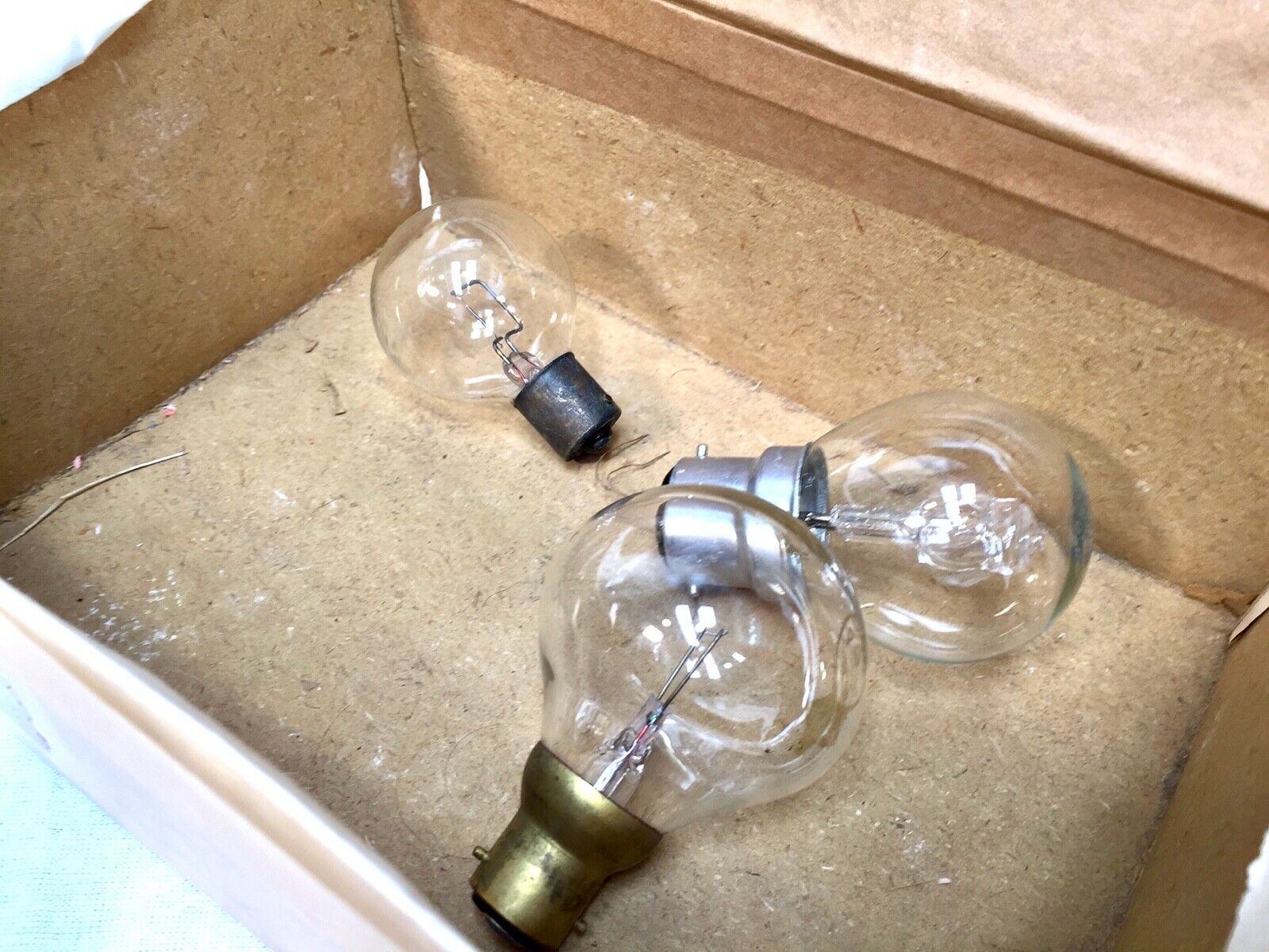 Antique Advertising   Mazda Electric Bulbs For Motor Cars / Vehicles Set In Box photo vinterior