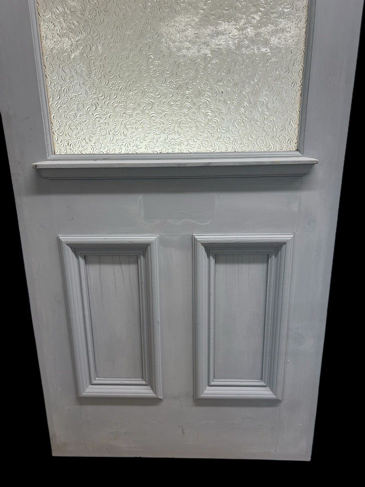 Edwardian Front Door Old Antique Period Reclaimed Original Glass Refurb C1905 photo 3245.0