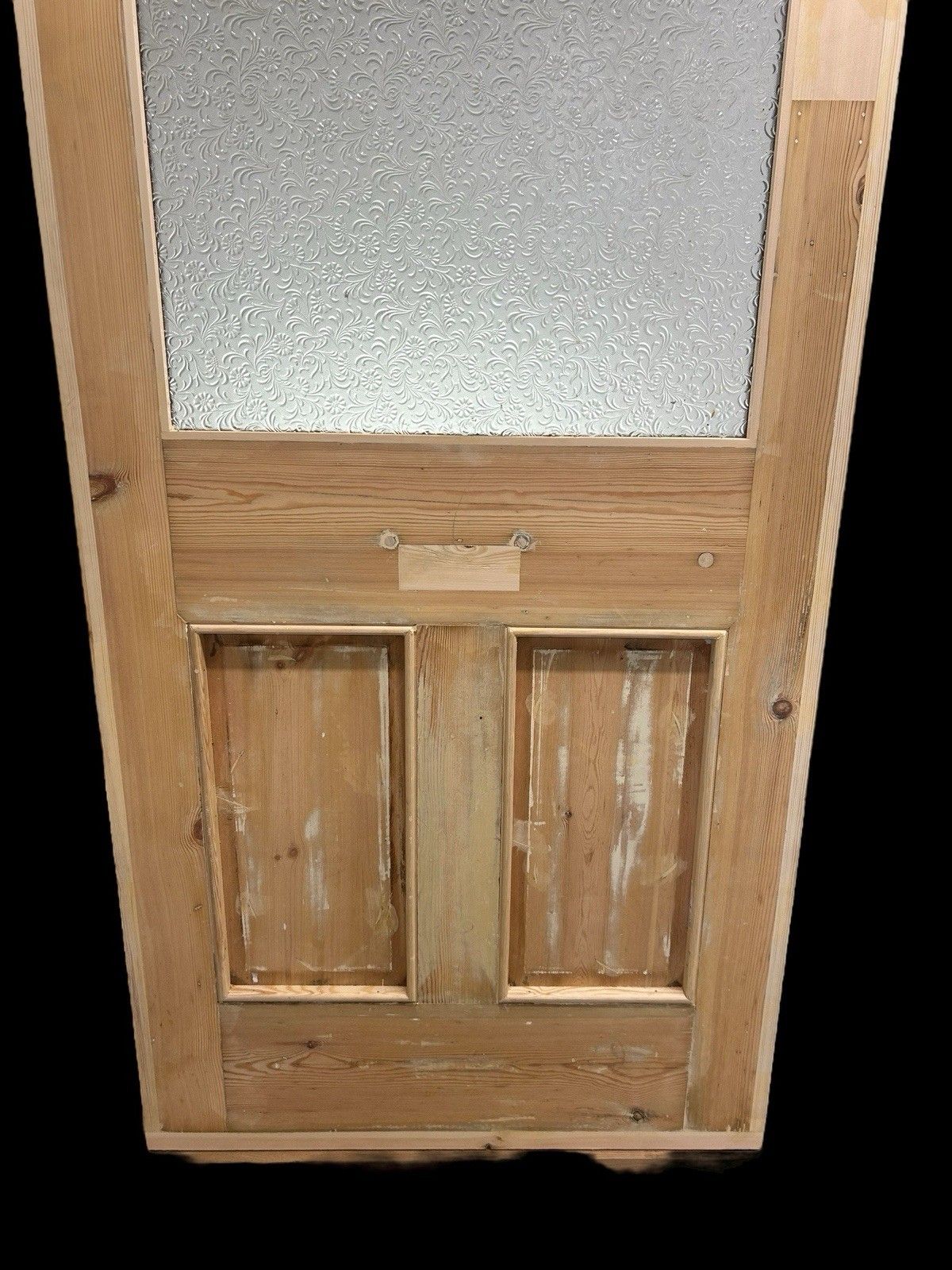 photo vinterior Edwardian Front Door Old Antique Period Reclaimed Original Glass Refurb C1905