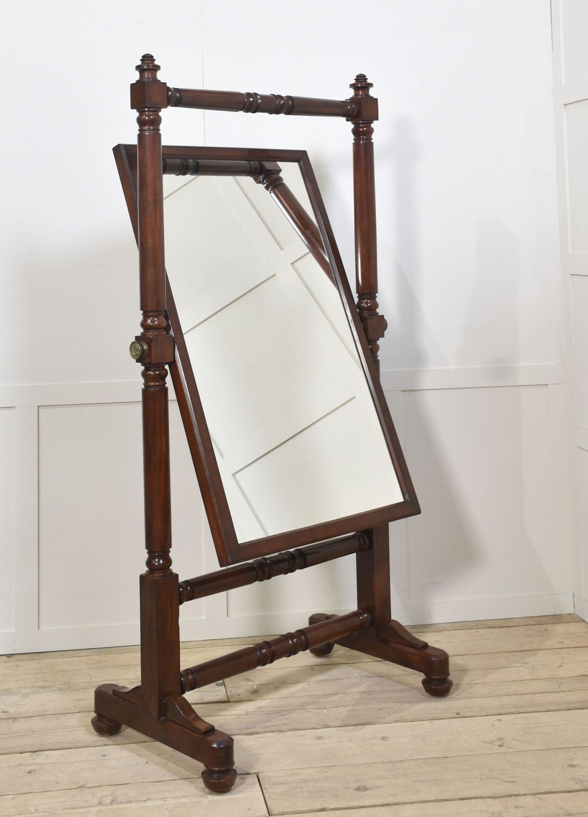 Pair Of Country House Cheval Mirrors photo buy