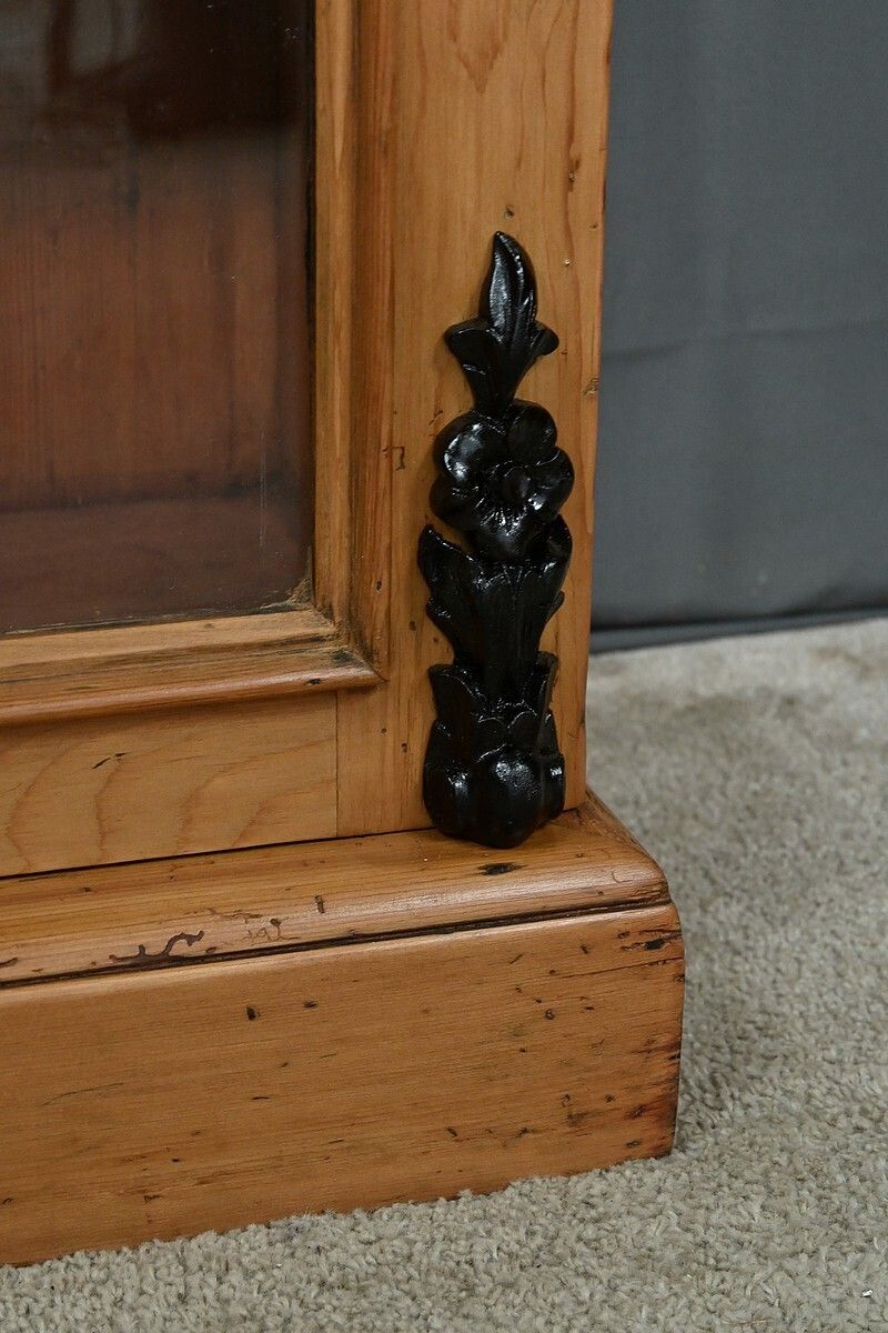 photo for sale Pine Display Cabinet – 1920, 1920s