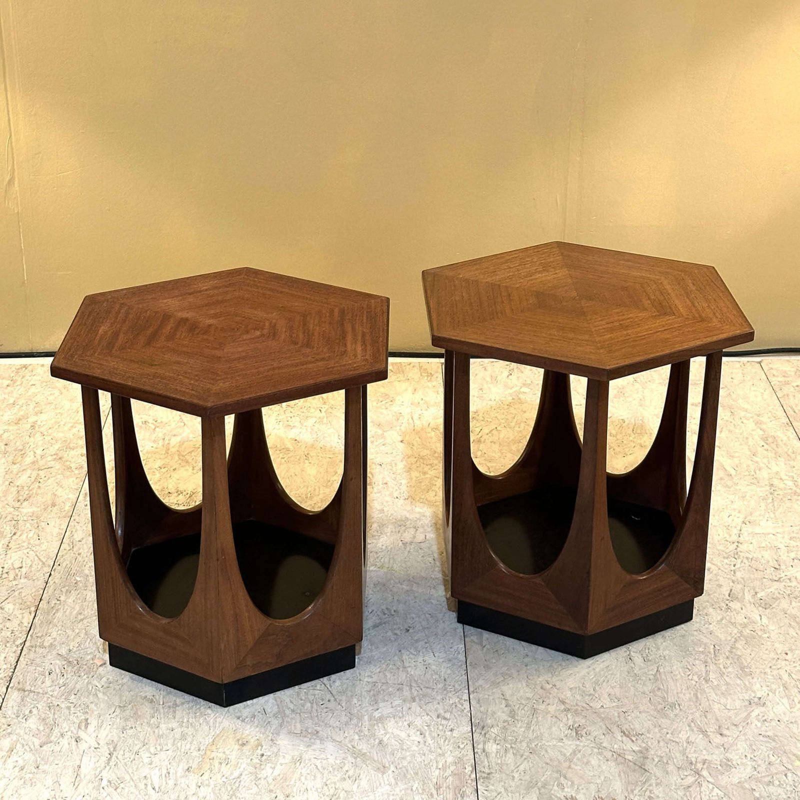 photo for sale Hexagonal G Plan 1960's Side Tables Designed By Victor Wilkins