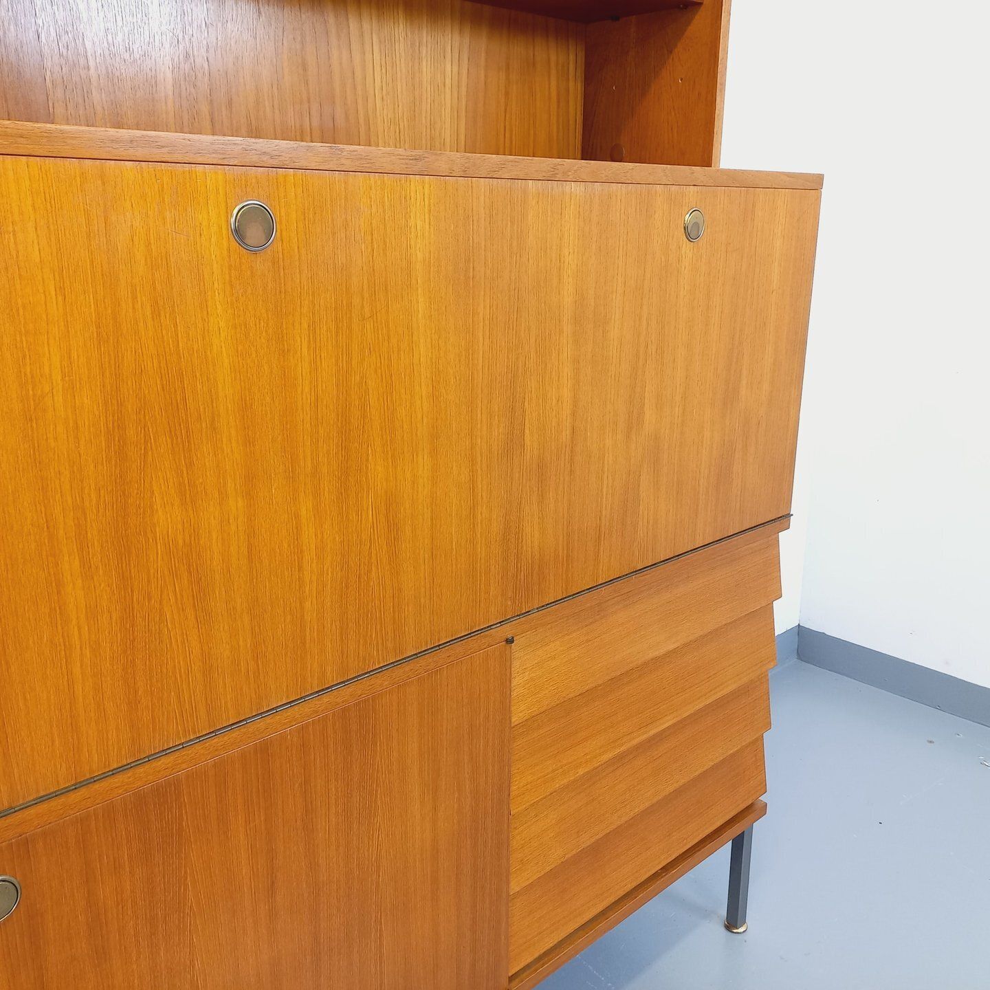 Louis Paolozzi Teak Storage Unit With Secretary photo vinterior